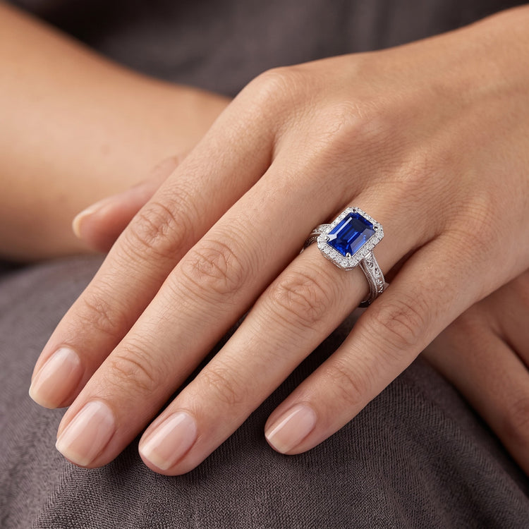 Bague Diamant Naturel 2 Carats