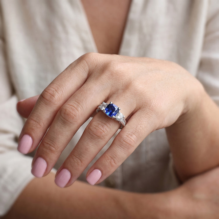Bague Diamant Naturel 2 Carats