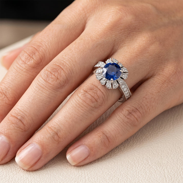 Bague Diamant Naturel 3.20 Carats