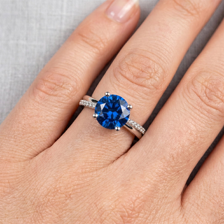 Bague Diamant Naturel 3.30 Carats