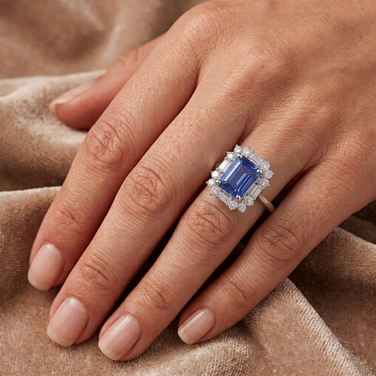 Bague Diamant Naturel 3.50 Carats
