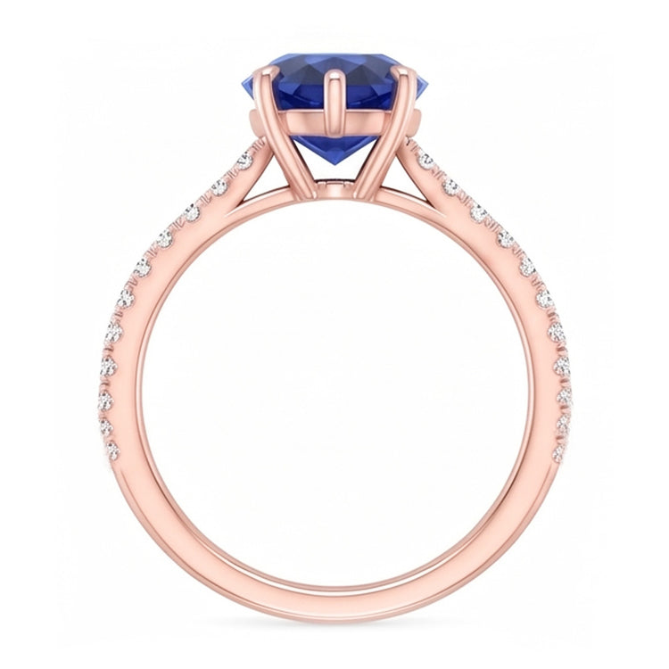 Bague Diamant Naturel 3.50 Carats