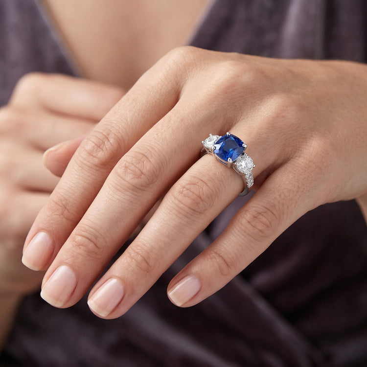 Bague Diamant Naturel 3.50 Carats