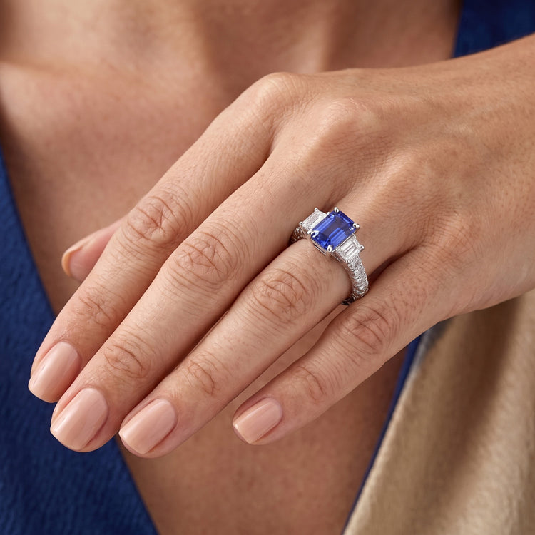 Bague Diamant Naturel 3.50 Carats
