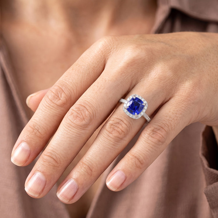 Bague Diamant Naturel 3.50 Carats