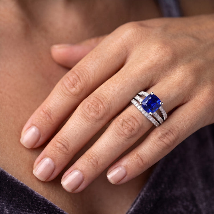 Bague Diamant Naturel 3.50 Carats