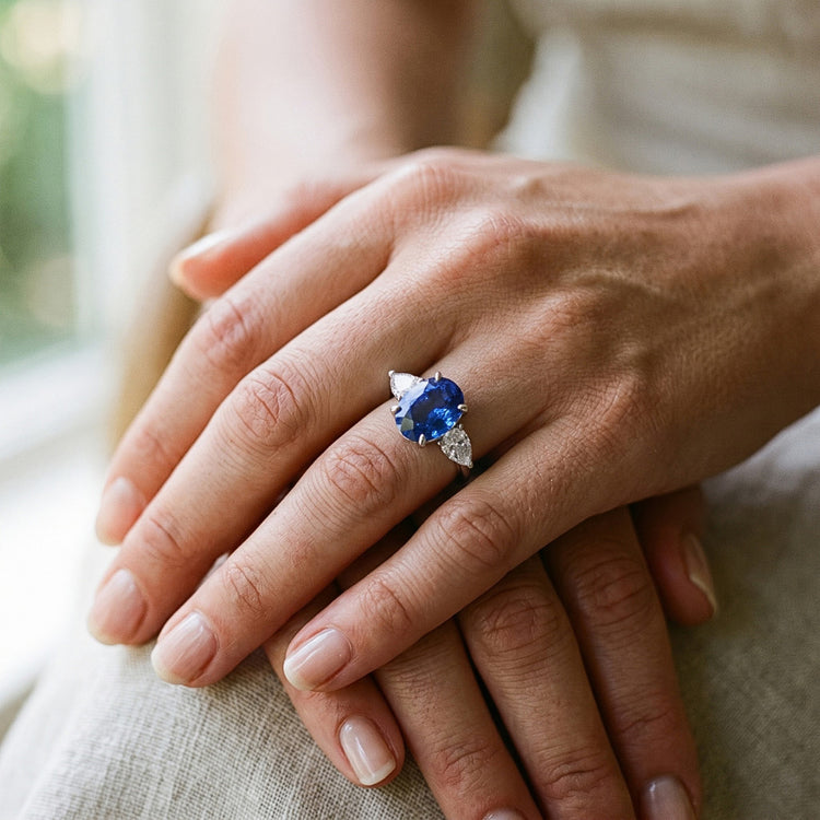 Bague Diamant Naturel 3.50 Carats