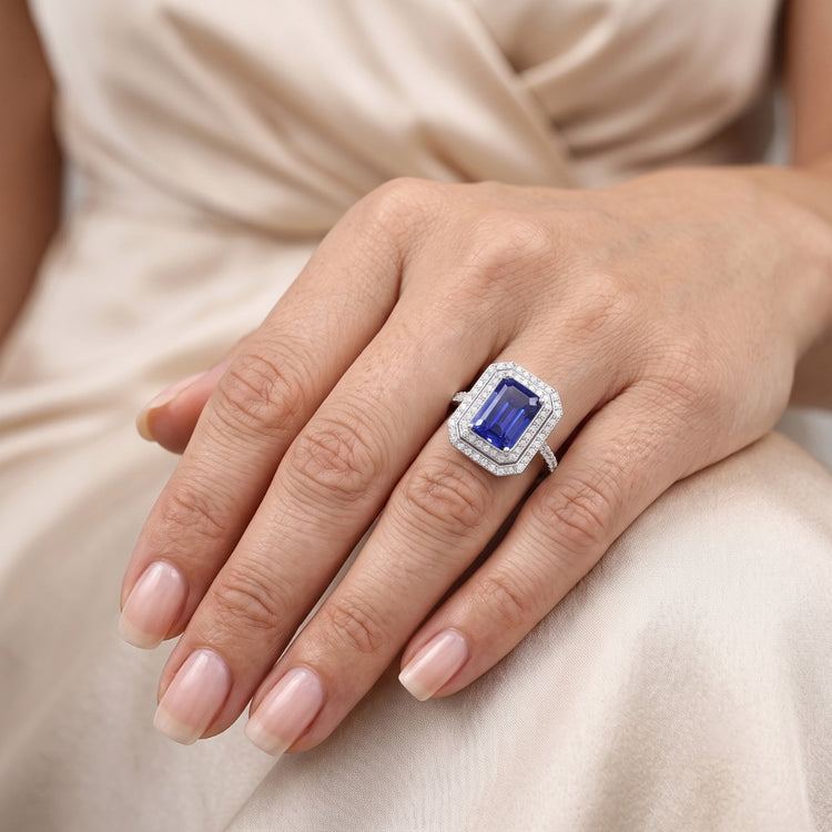 Bague Diamant Naturel 3.50 Carats