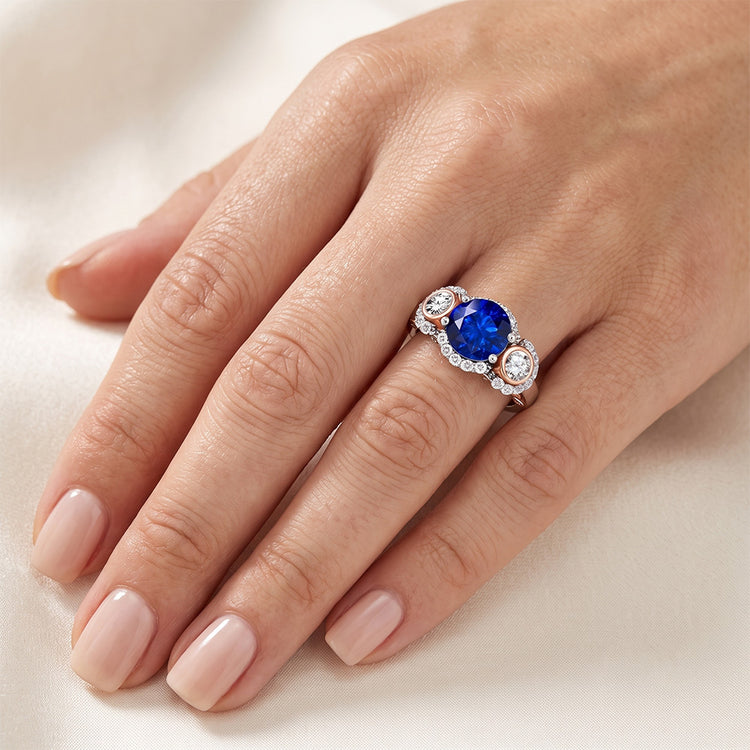 Bague Diamant Naturel 3.50 Carats