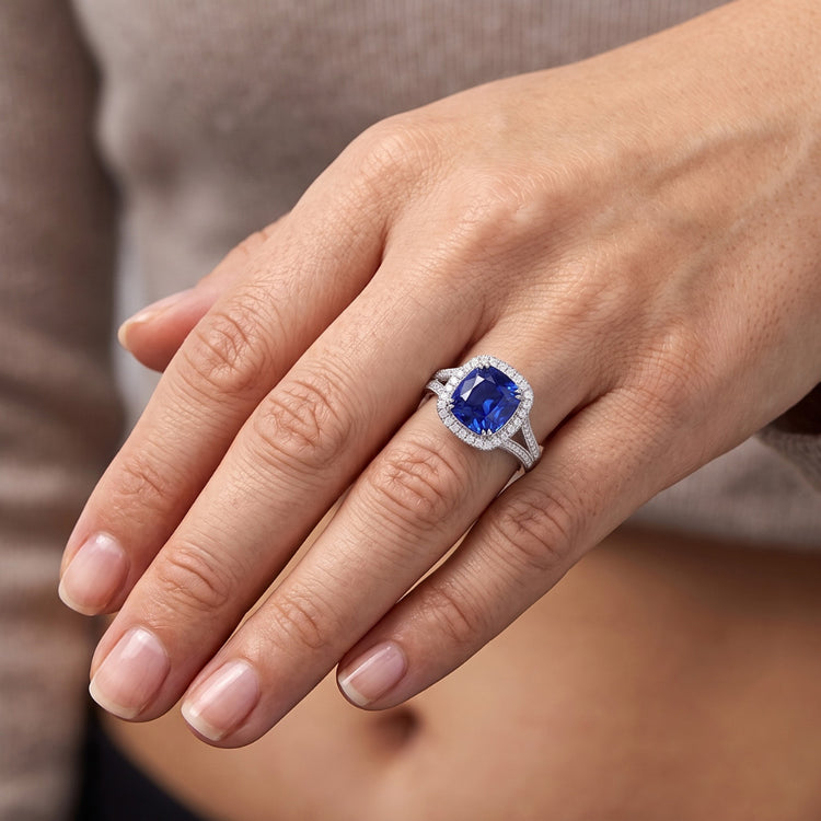 Bague Diamant Naturel 3.50 Carats