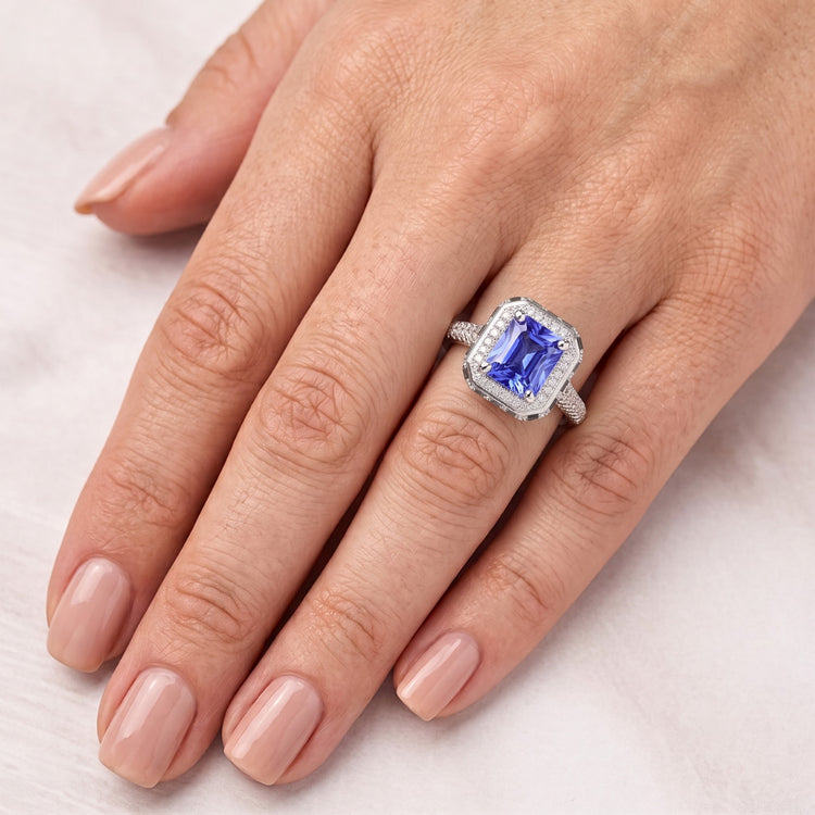 Bague Diamant Naturel 3.50 Carats