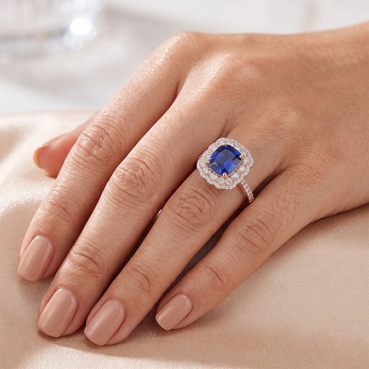 Bague Diamant Naturel 3.75 Carats