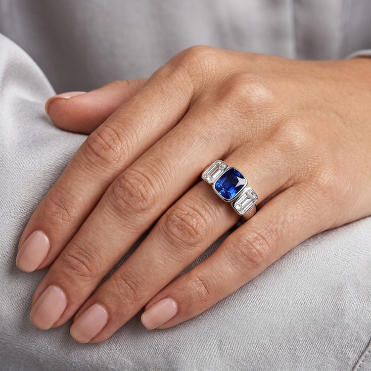 Bague Diamant Naturel 3 Carats