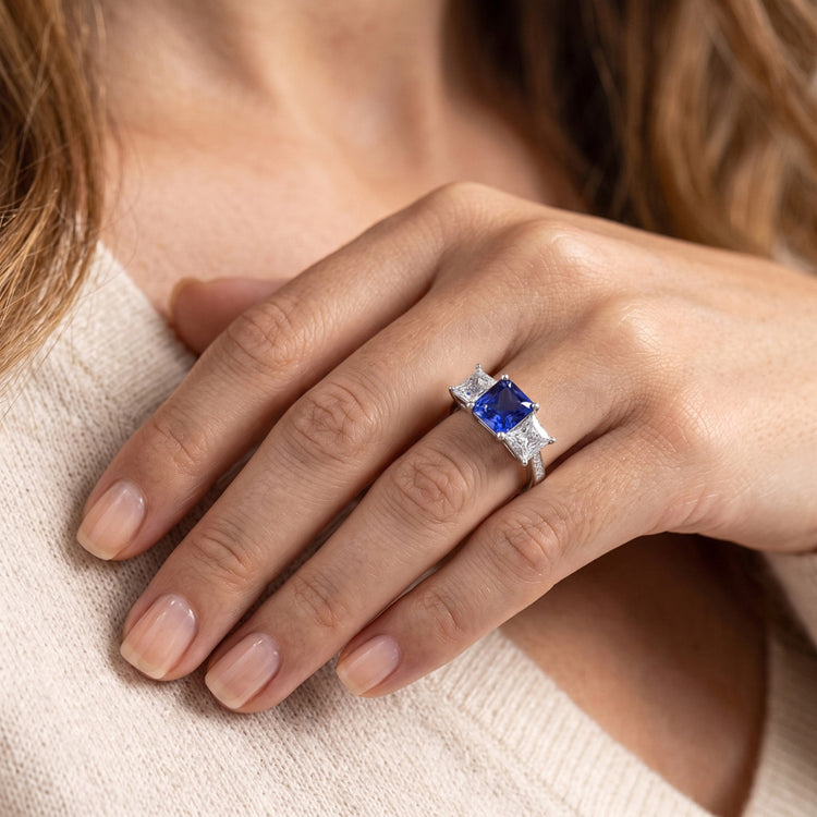 Bague Diamant Naturel 3 Carats