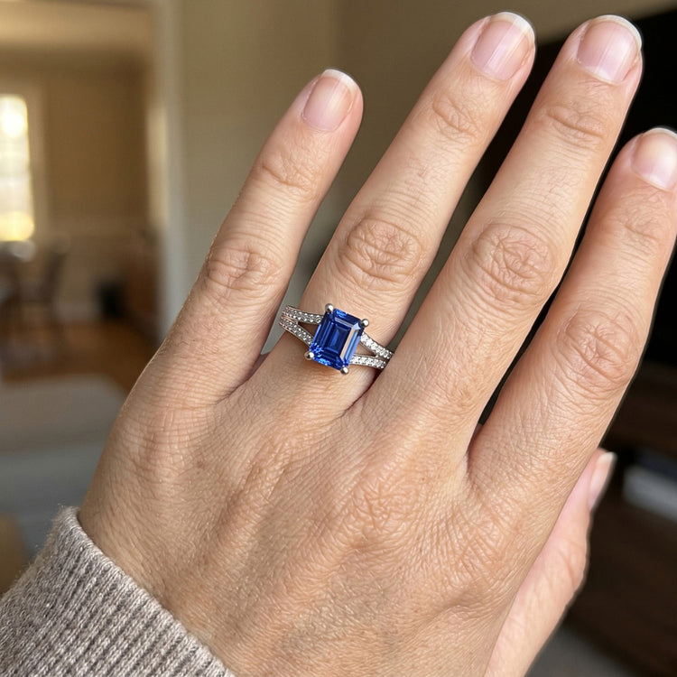 Bague Diamant Naturel 3 Carats