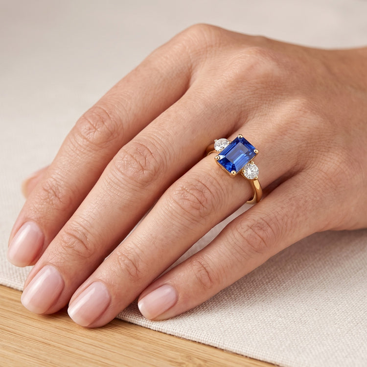 Bague Diamant Naturel 3 Carats