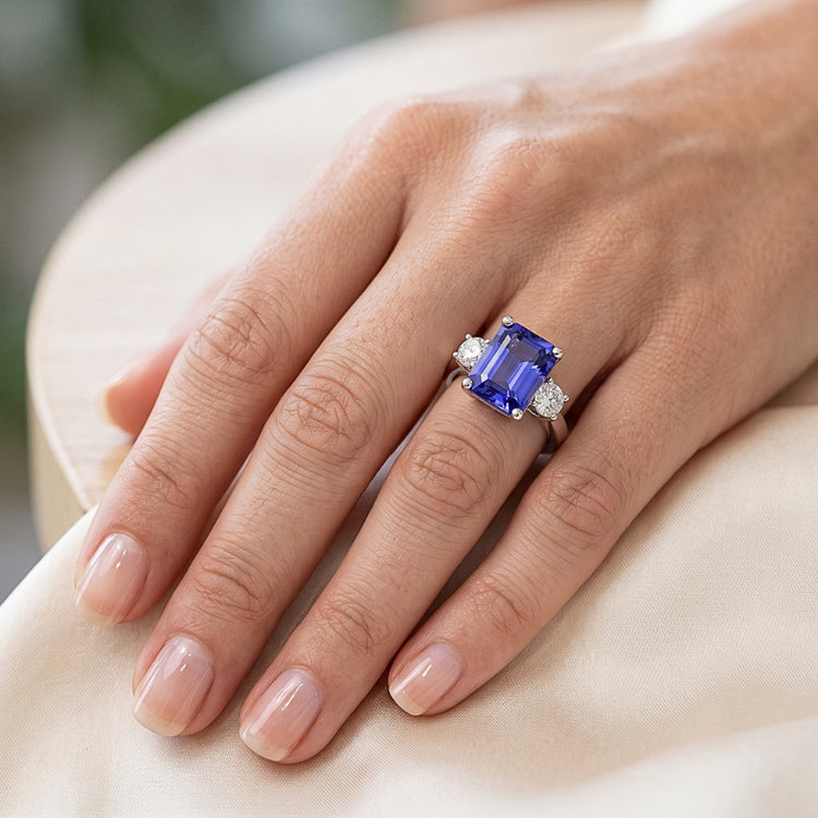 Bague Diamant Naturel 4.50 Carats