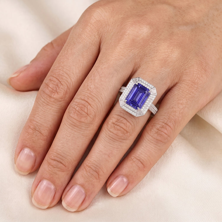 Bague Diamant Naturel 4.50 Carats
