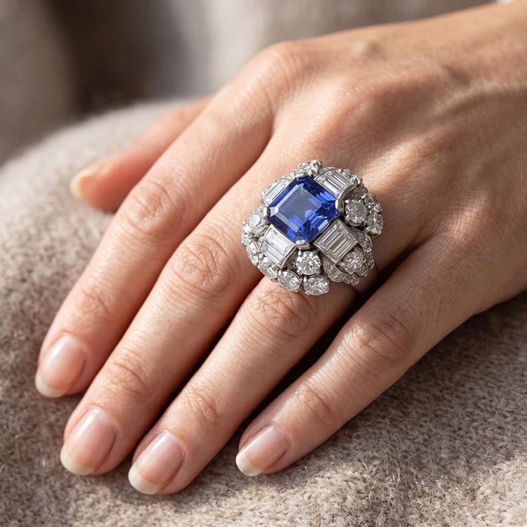Bague Diamant Naturel 4 Carats