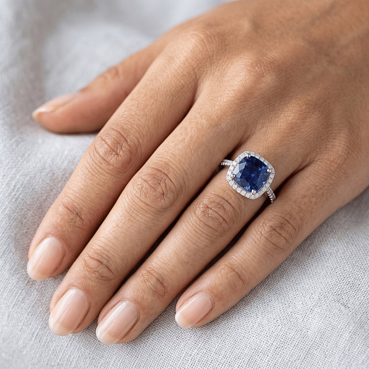 Bague Diamant Naturel 4 Carats