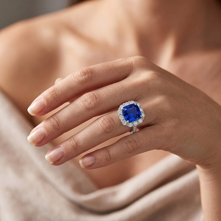 Bague Diamant Naturel 5.50 Carats