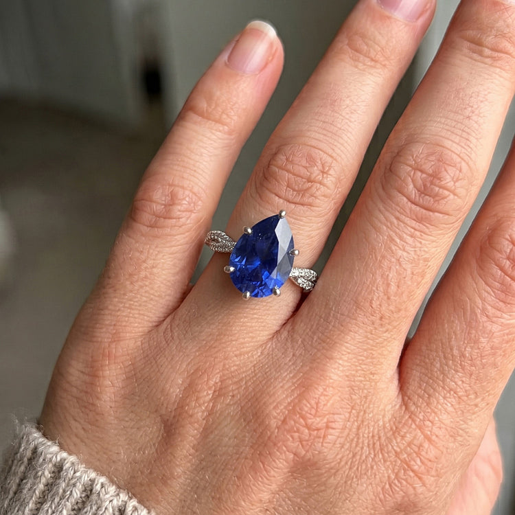 Bague Diamant Naturel 5.50 Carats