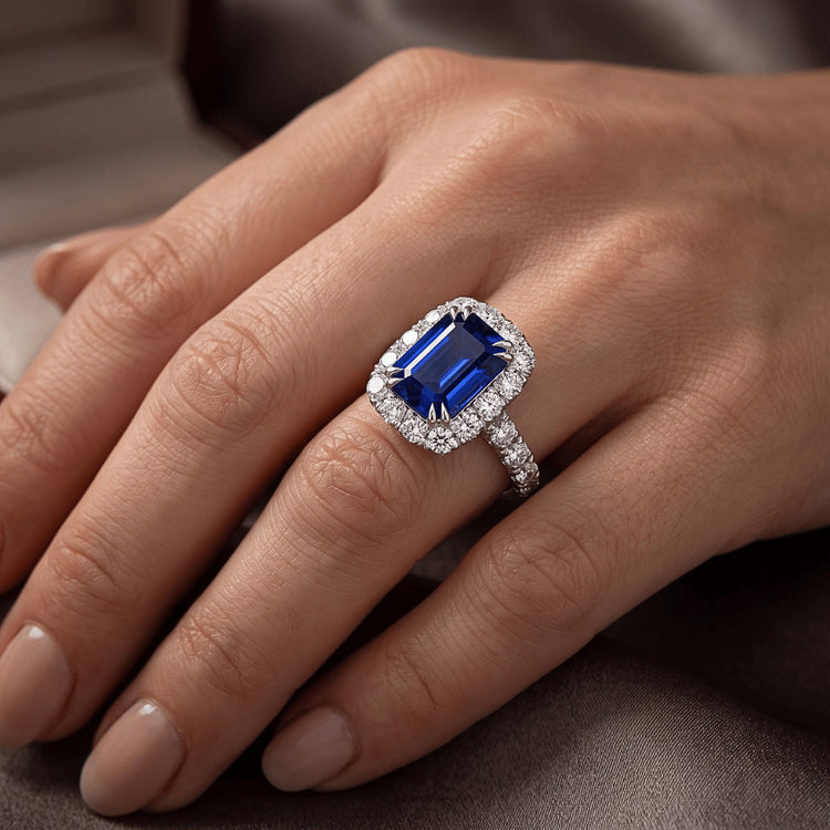 Bague Diamant Naturel 5 Carats