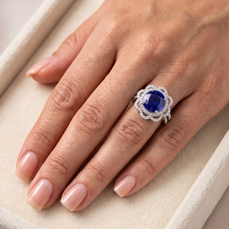 Bague Diamant Naturel 5 Carats