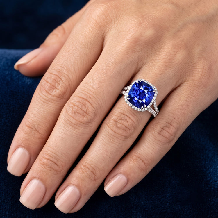 Bague Diamant Naturel 6 Carats