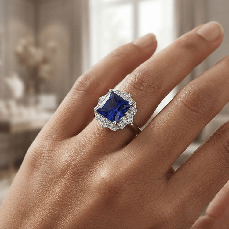 Bague Diamant Naturel 6 Carats