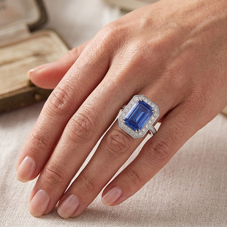 Bague Diamant Naturel 6 Carats
