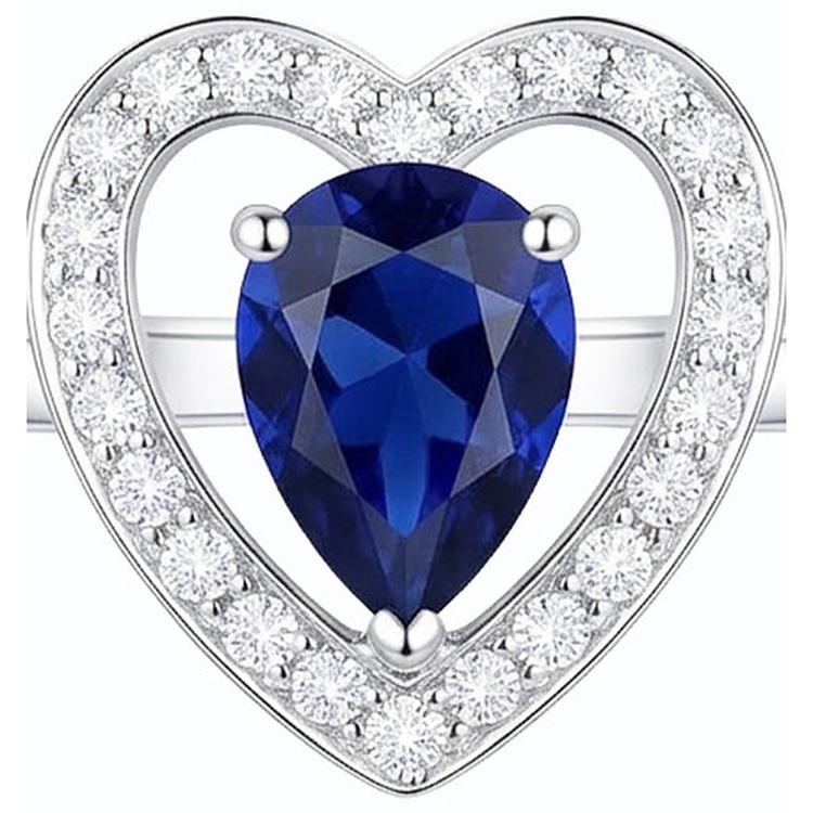 naturel round diamant 3carats bague vue de profil