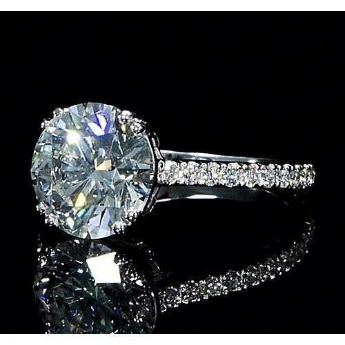 Bague Femme Naturel Diamant Solitaire 6.50 Carats