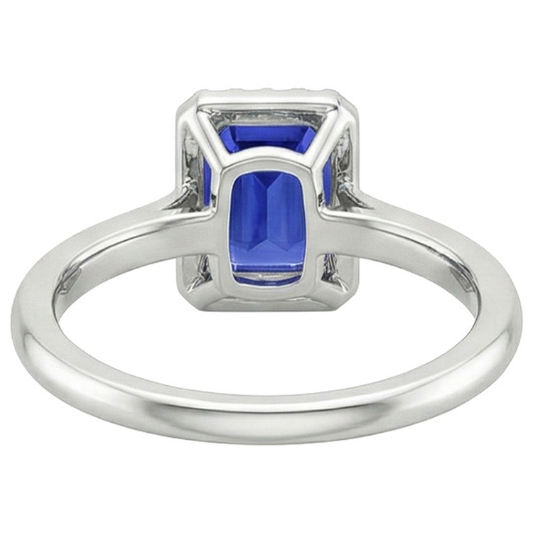naturel diamant 4carats bague détail rapproché