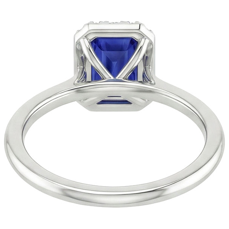 naturel diamant 4carats bague angle de côté