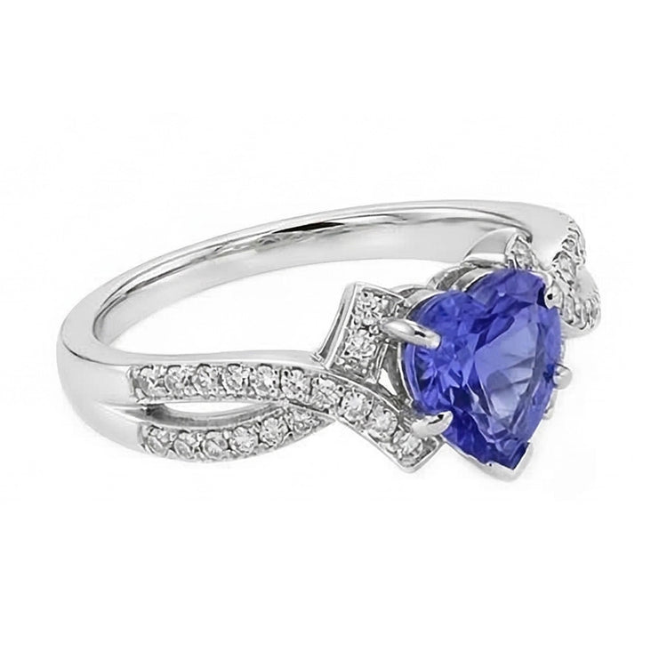 naturel round diamant 2.50carats bague vue de dessus