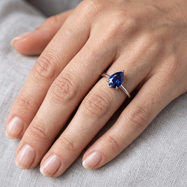 Bague Saphir Naturel 1.50 Carats