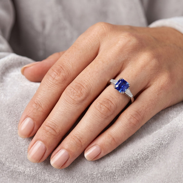 Bague Saphir Naturel 1.50 Carats