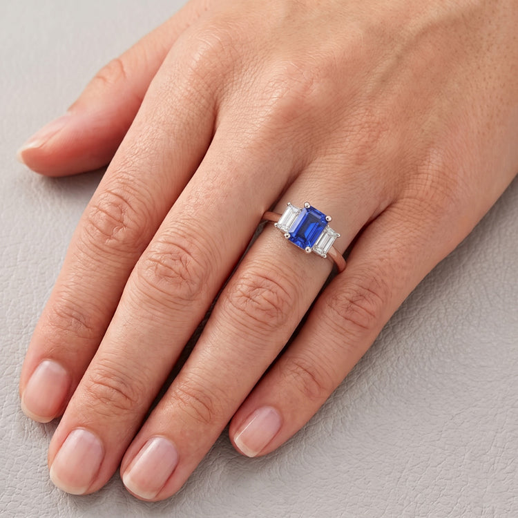 Bague Saphir Naturel 1.50 Carats