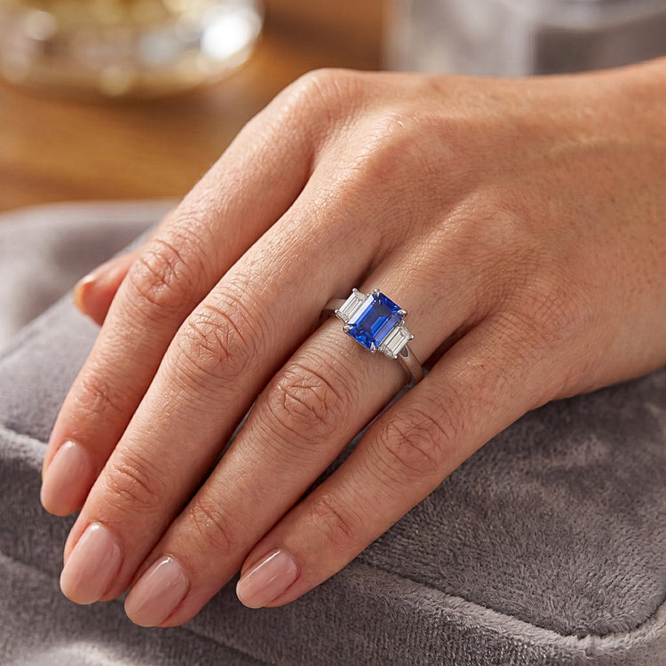 Bague Saphir Naturel 1.75 Carats