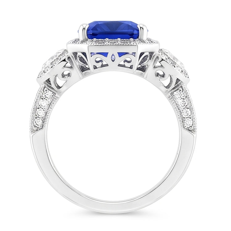 Bague Saphir Naturel 2.50 Carats
