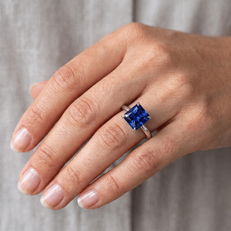 Bague Saphir Naturel 2.50 Carats