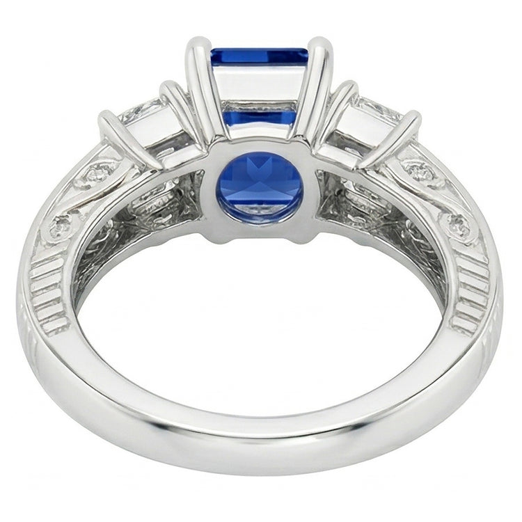 Bague Saphir Naturel 2 Carats