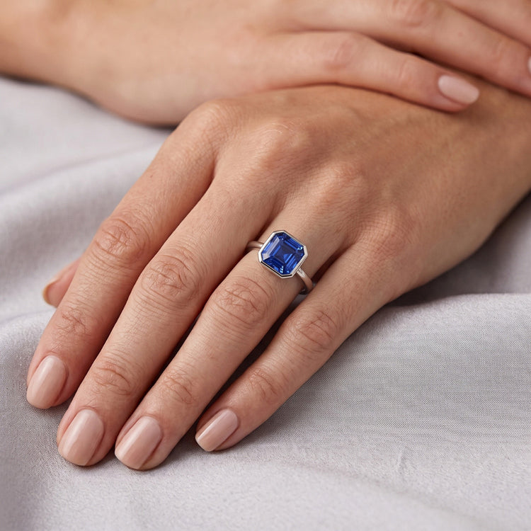 Bague Saphir Naturel 2 Carats