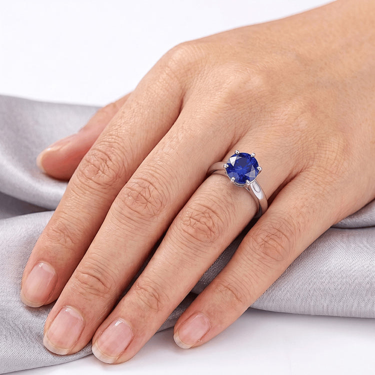 Bague Saphir Naturel 2 Carats
