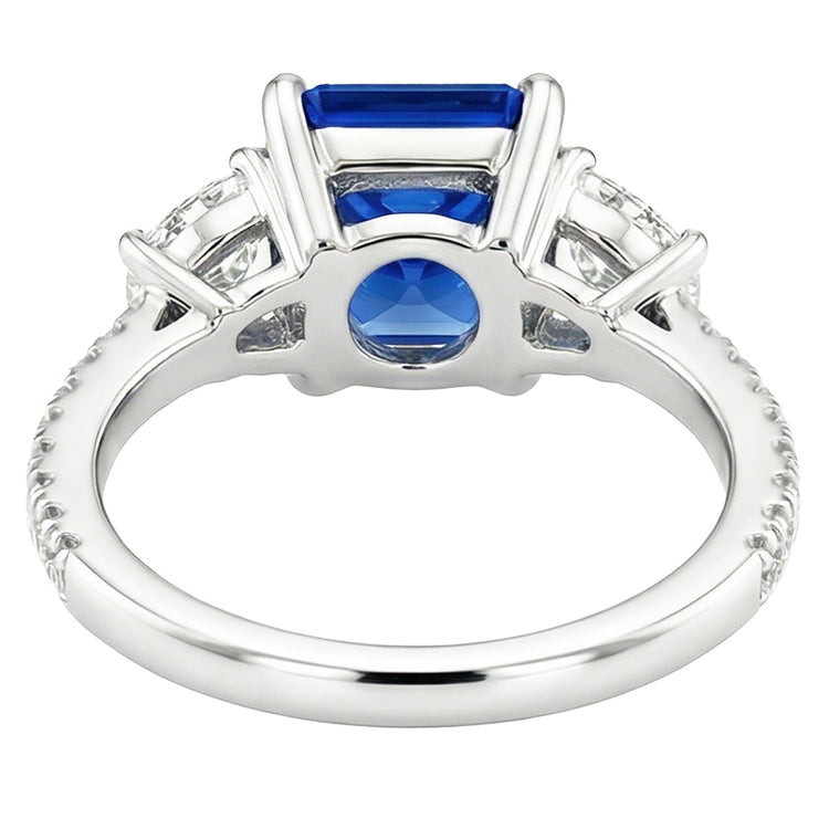 Bague Saphir Naturel 3.50 Carats