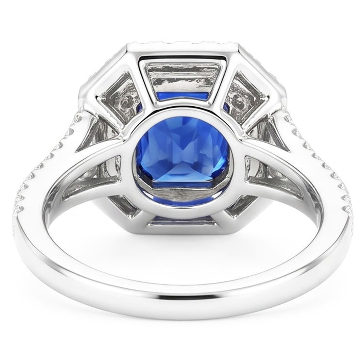 Bague Saphir Naturel 3.50 Carats