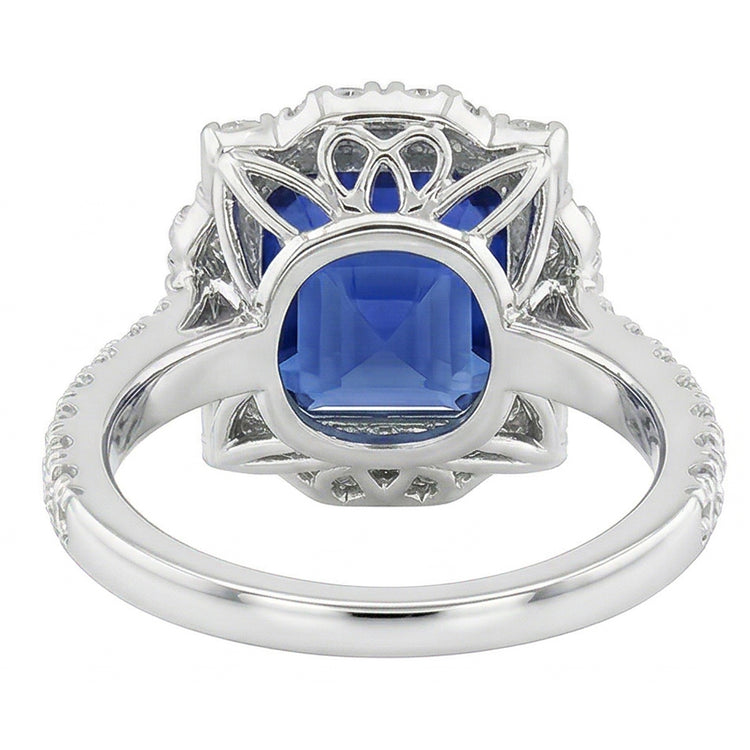 Bague Saphir Naturel 3.50 Carats