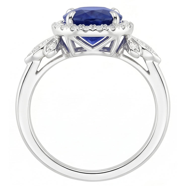 Bague Saphir Naturel 3.50 Carats