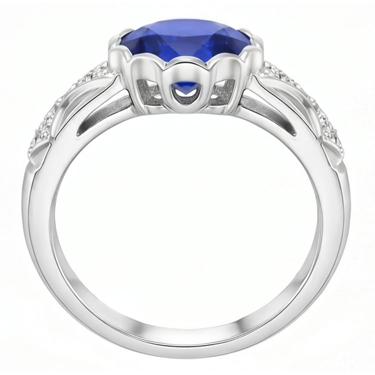 Bague Saphir Naturel 3.75 Carats